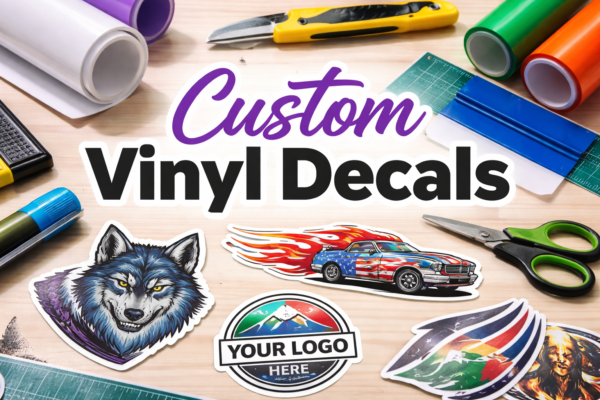 Custom Vinyl Decal — Order Deposit (Applied to Final Total ...